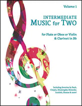 Intermediate Music for Two #1 Flute/Oboe/Violin and Clarinet cover